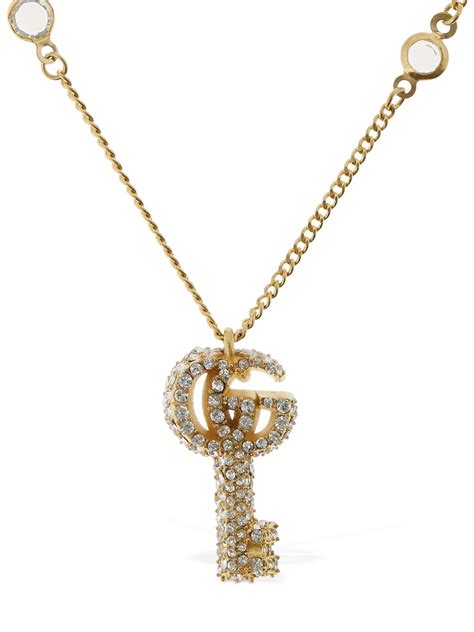 double g gucci bracelet|Gucci Double G key necklace.